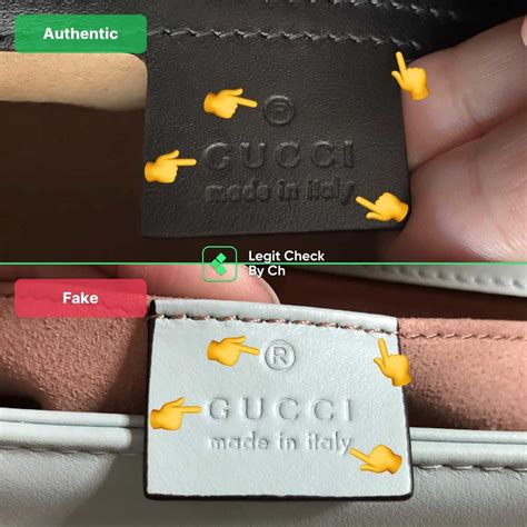 how to spot a fake gucci marmont bag|gucci marmont bag authentication check.